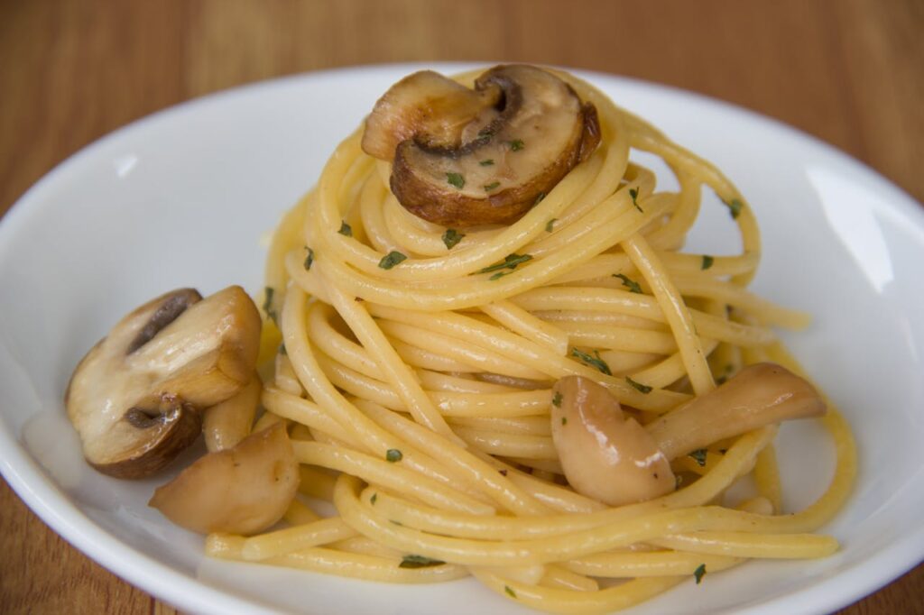 mushroom pasta