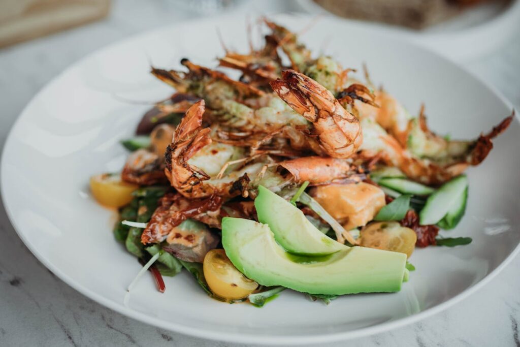 grilled shrimp