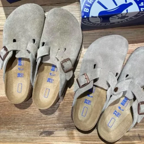 Summer Genuine Leather Slide Favourite Beach Casual Shoes Women Men Clogs Sandals
