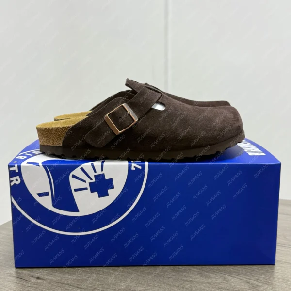 Summer Genuine Leather Slide Favourite Beach Casual Shoes Women Men Clogs Sandals