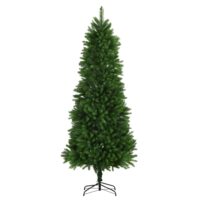 Christmas Tree Artificial Xmas Tree with Needle-Shaped Branches Green