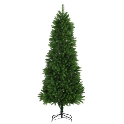 Christmas Tree Artificial Xmas Tree with Needle-Shaped Branches Green