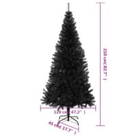 vidaXL Christmas Tree Holiday Decoration Artificial Xmas Tree with Stand PVC