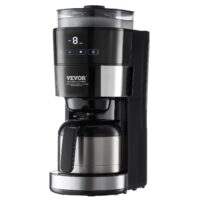 VEVOR 8-Cup Coffee Maker Drip Coffee Machine With 3 Brew Strength Control