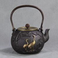 e3233b84-c8ec-4cfd-ba55-83f26e260fc2.jpg Household Ancient Chinese Cast Iron Tea Kettle