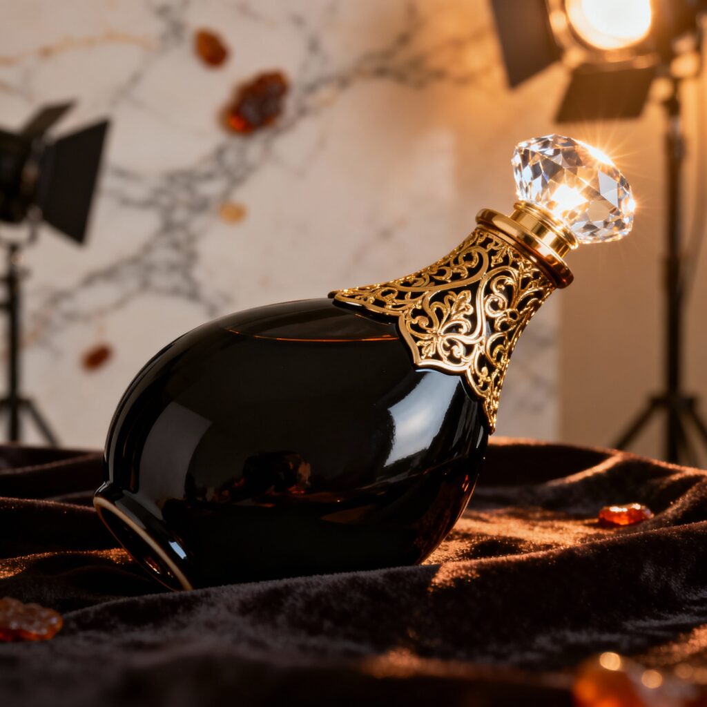 luxury woody oud fragrance